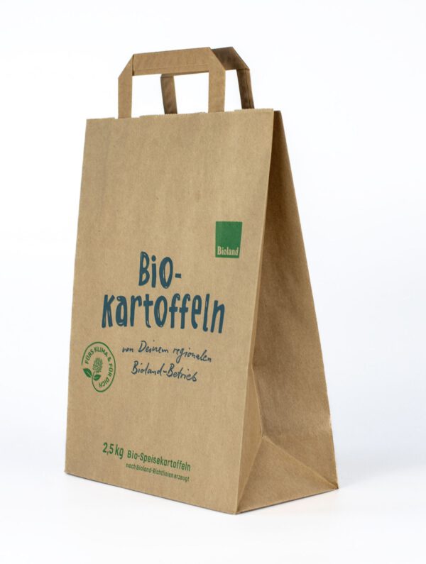 Tragetaschen Papier für 2,5 kg Kartoffeln – Bild 2