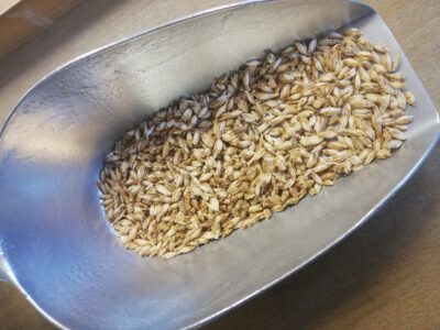 Dinkelspreu gereinigt